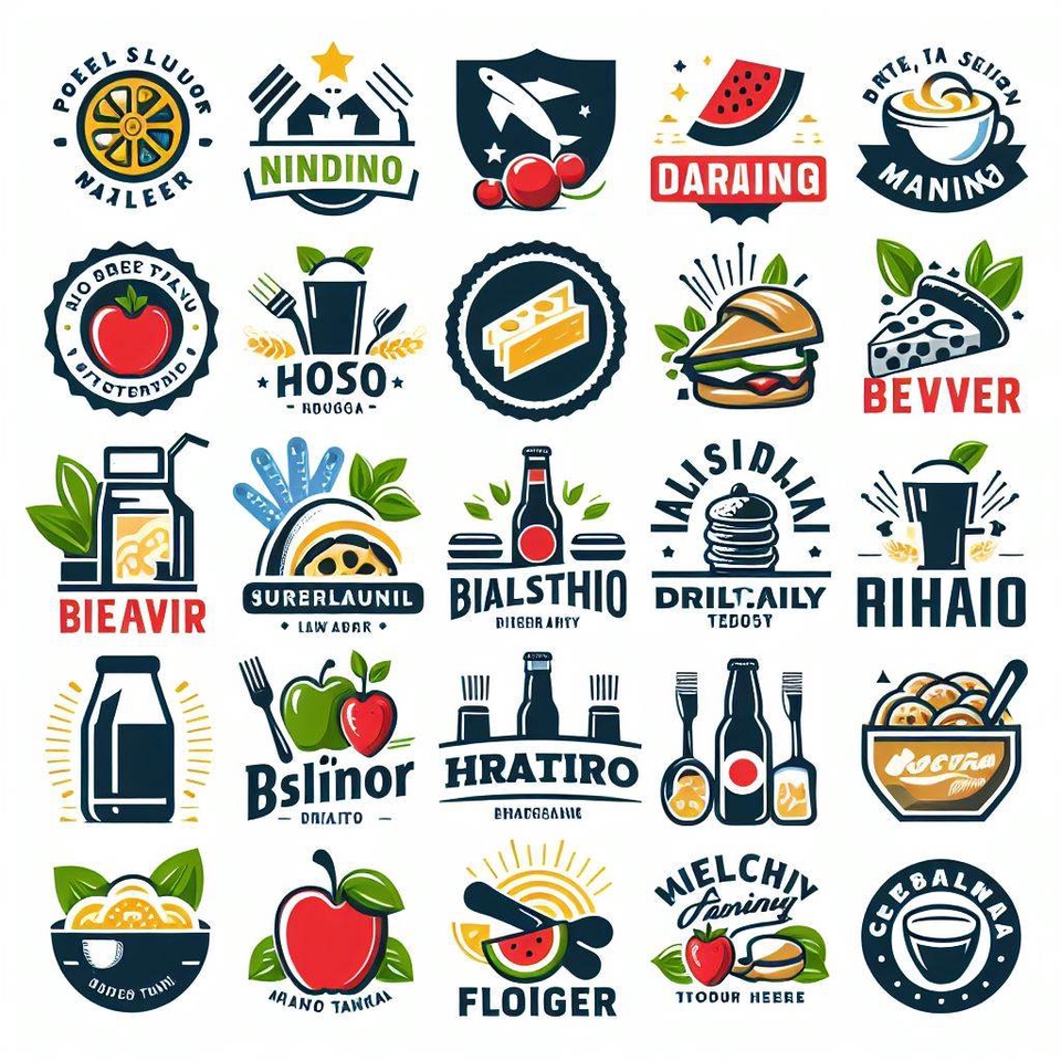 Jasa desain logo makanan, restoran, cafe, warung makan, dan perusahaan