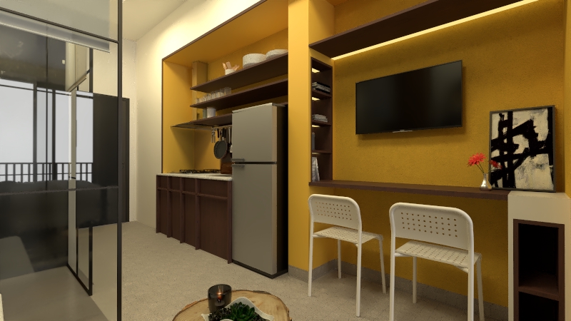 3D & Perspektif - Home / Apartment Interior Design - 21