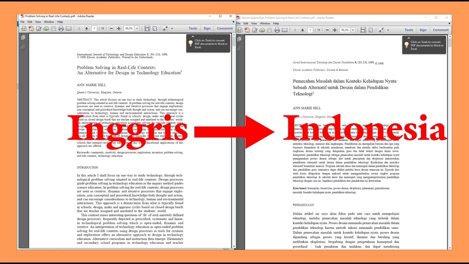 Penerjemahan - Jasa Penerjemah artikel, jurnal dan karya tulis - 2