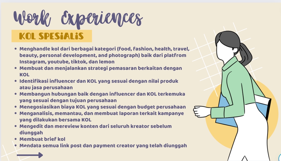 Jasa KOL Specialist: Mengelola influencer dan KOL untuk marketing produk