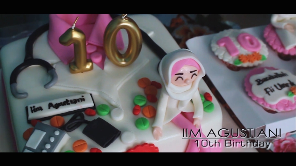 Jasa edit video youtube, jasa edit video online, harga edit video, biaya edit video, jasa editing video,  pengeditan video  untuk ulang tahun ke-10, dengan tema dokter.