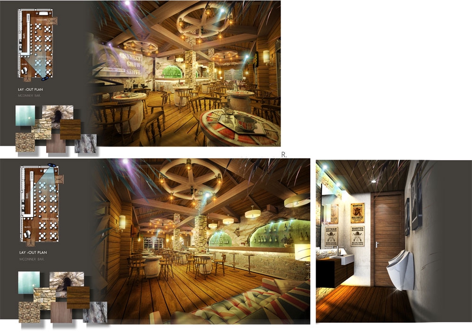 ทำ perspective 3d ภายนอก ภายใน/งานด่วน งานเร็ว