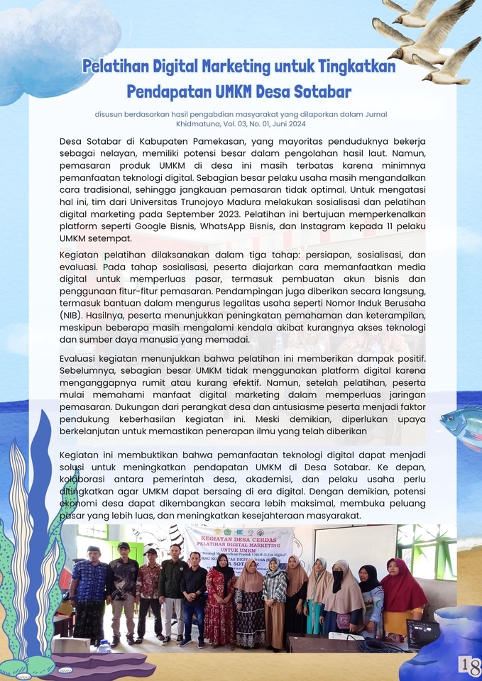 Jasa Desain Banner Instagram, Banner Promosi, Desain Feed Instagram untuk UMKM Desa Sotabar