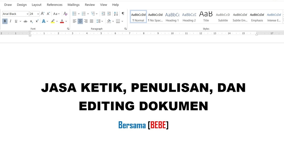 Jasa pengetikan online, penulisan, dan editing dokumen dengan harga terjangkau dan profesional.