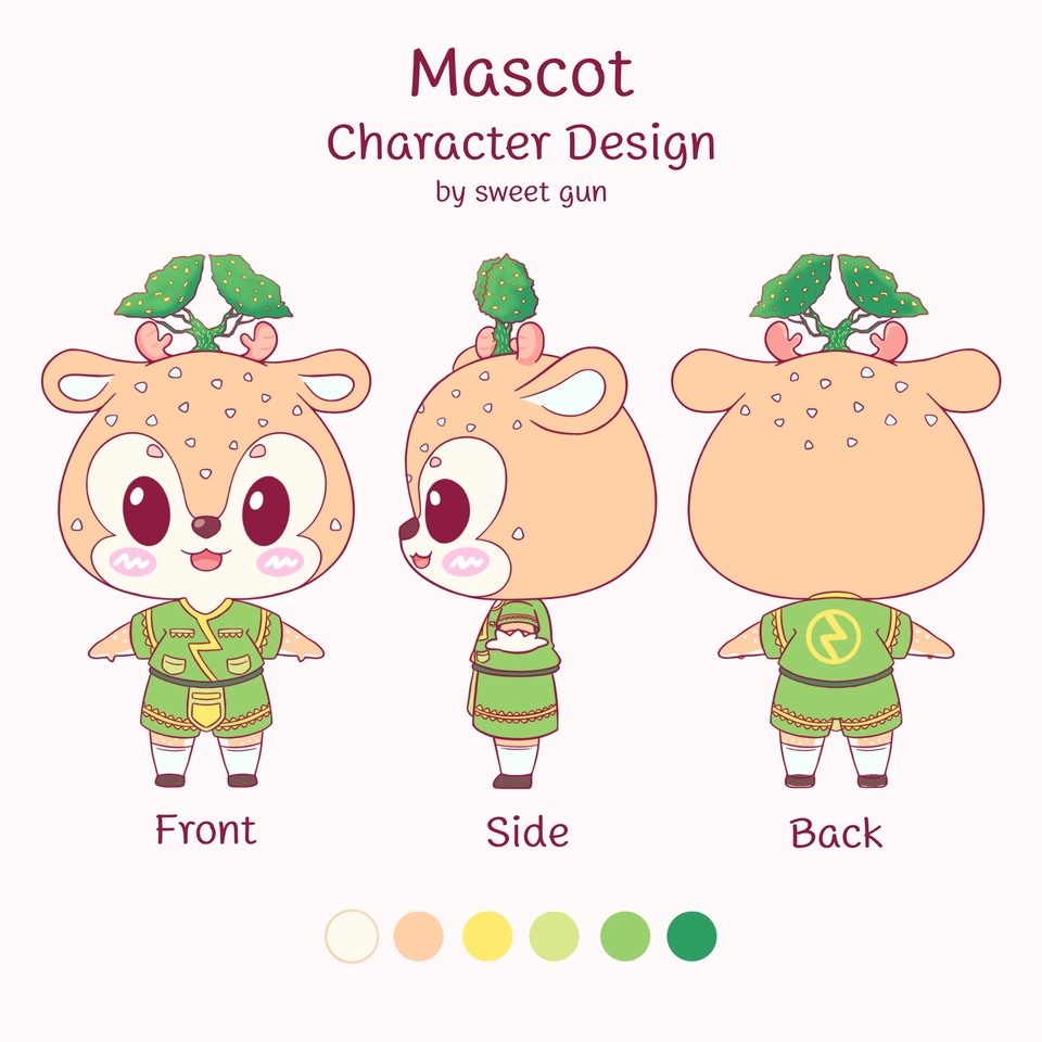 ออกแบบ Character & Mascot - รับออกแบบ Character Design, Mascot ตัวการ์ตูนสุดน่ารัก - 6