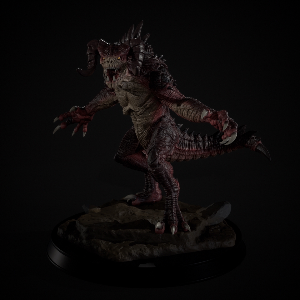 รับปั้นโมเดล3D ตัวละครเกมส์ High-poly