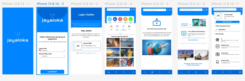 Spesialis Modern UI/UX Design Mobile App Android&IOS atau website