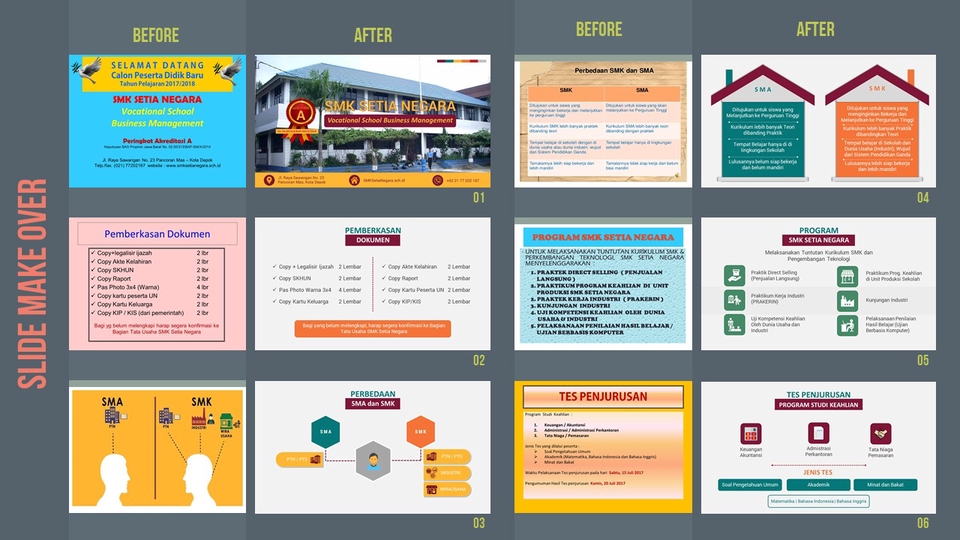 Presentasi - Desain & Make Over Slide Presentasi PPT - 2