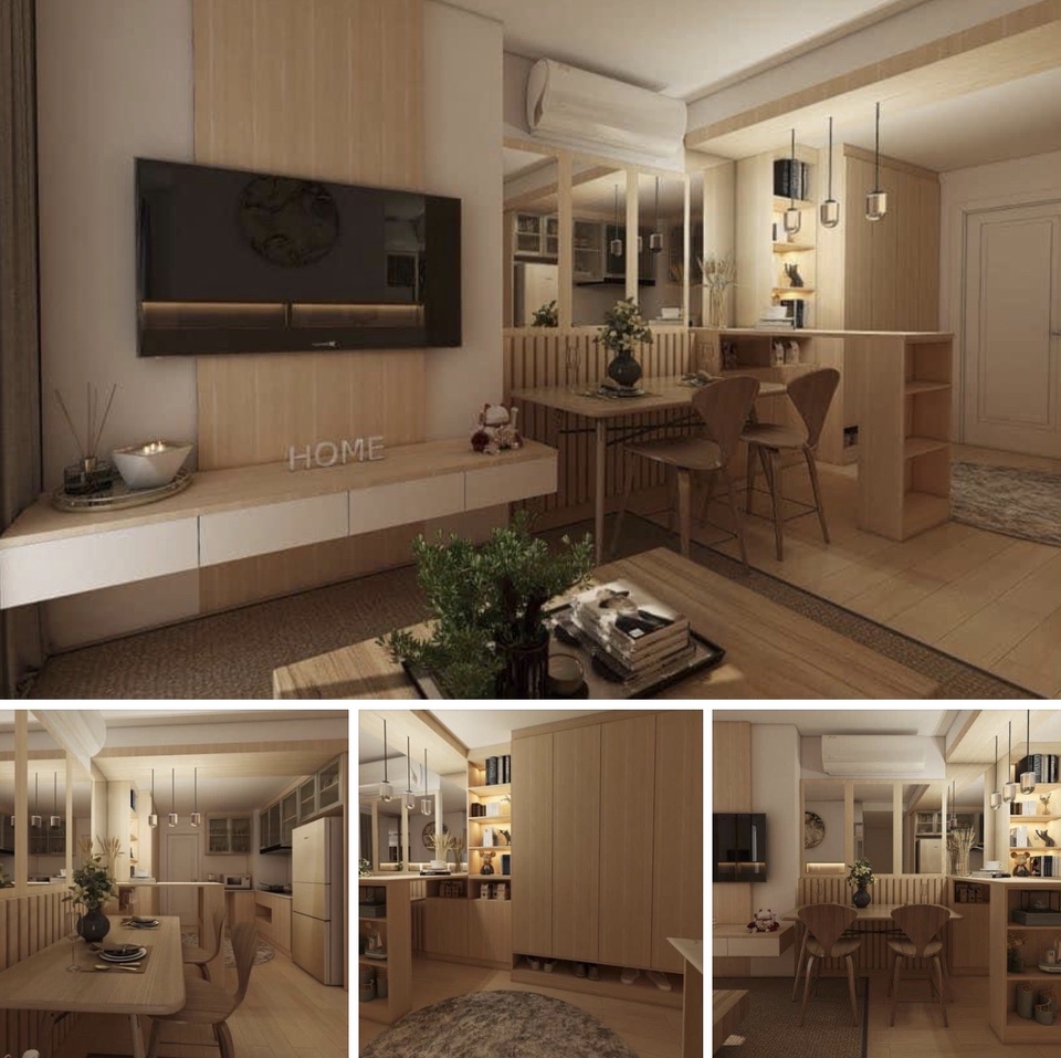 เพิ่งเริ่มฉายแสง !!! รับงาน 3D / Perspective Interior ผลงานเพี๊ยบ