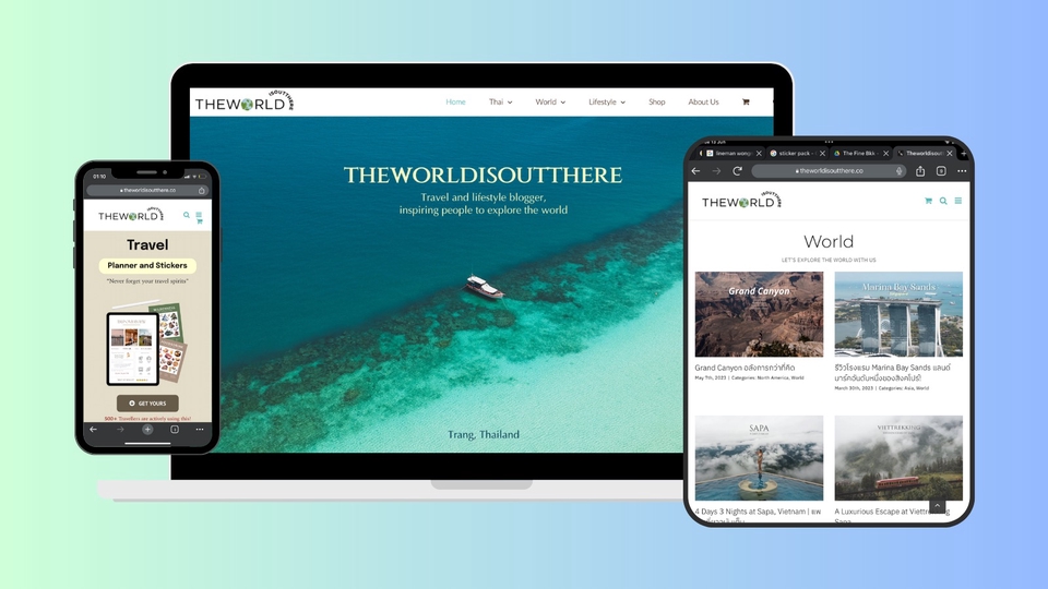 Wordpress - สร้าง website สำหรับร้านค้าออนไลน์ พร้อมออกแบบ UX เพื่อเพิ่มยอดขาย - 1