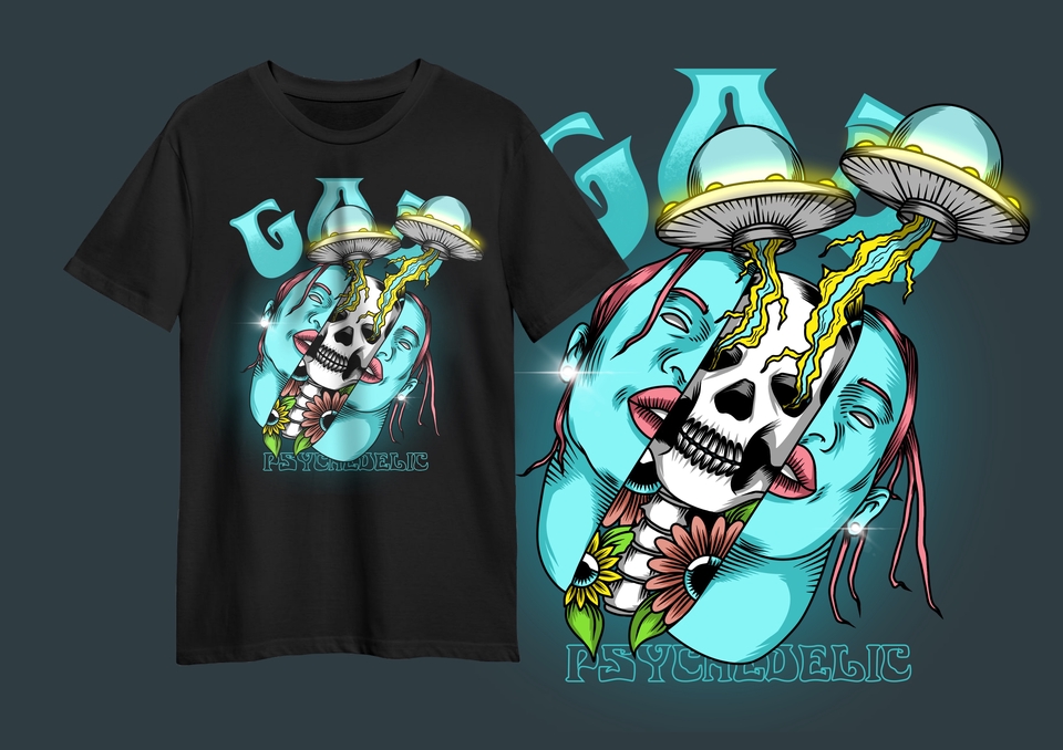 Desain Kaos & Motif - DESAIN STREETWEAR UNTUK BRAND CLOTHING  - 5