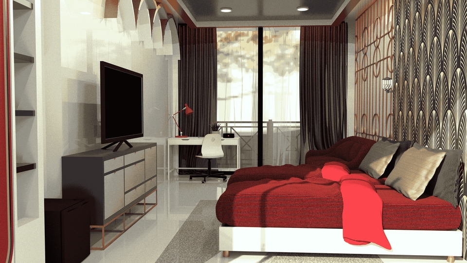 รับออกแบบ Interior Design / Perspective 3D / รับเขียนแบบภายใน