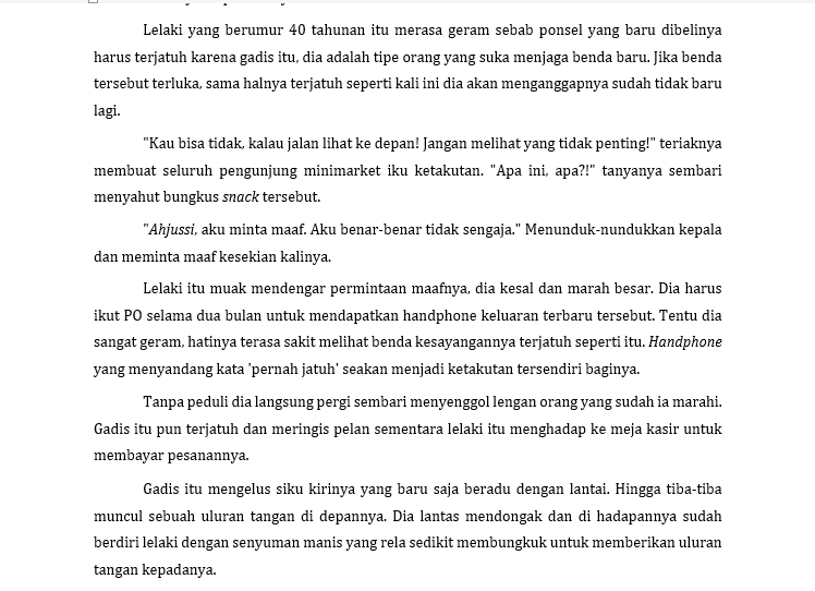 Penulisan Konten - Penulisan Cerita Fiksi, Cerita Pendek/Cerpen, Novel, dll Berbagai Genre. Jasa Tulis, Ghost Writer - 5