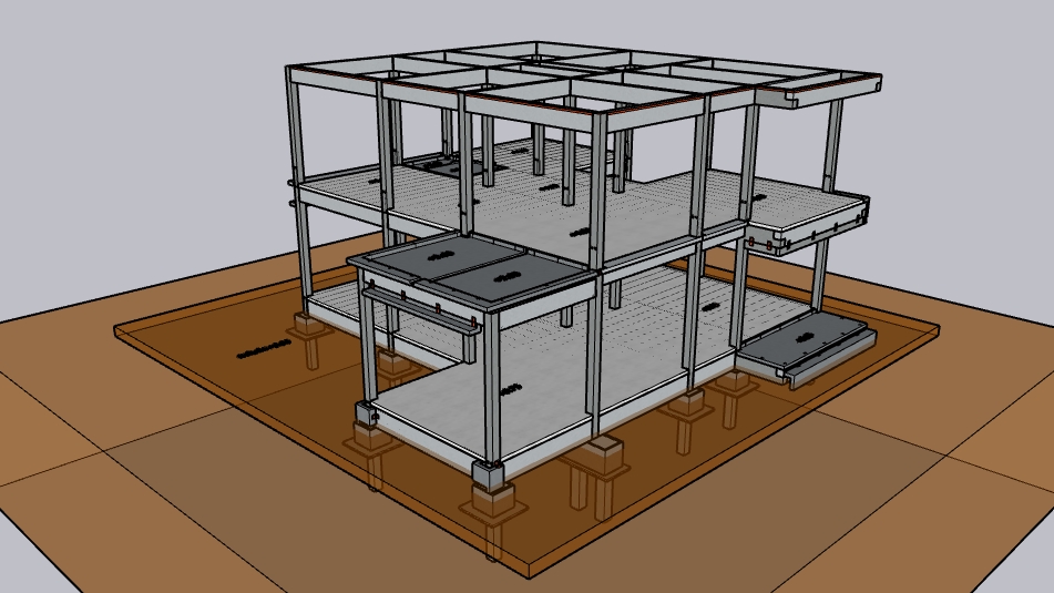 เขียนแบบวิศวกรรมและออกแบบโครงสร้าง - รับงานออกแบบ เขียนแบบ และขึ้น3dโครงสร้าง - 6