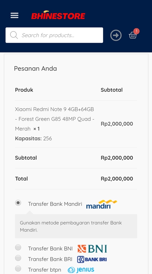 Jasa Lainnya - Website Toko Online - 2 Minggu Jadi - 5
