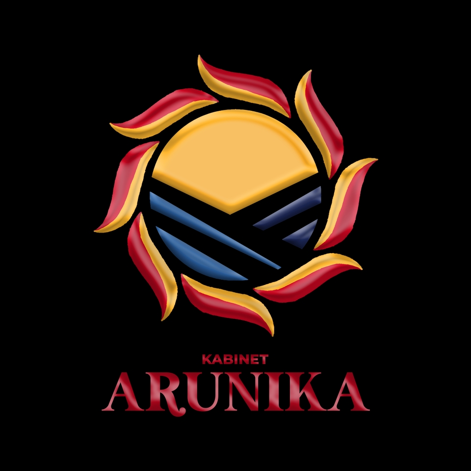 Logo Kabinet Aronika, desain logo perusahaan, jasa desain logo profesional, pembuatan logo untuk website dan bisnis.