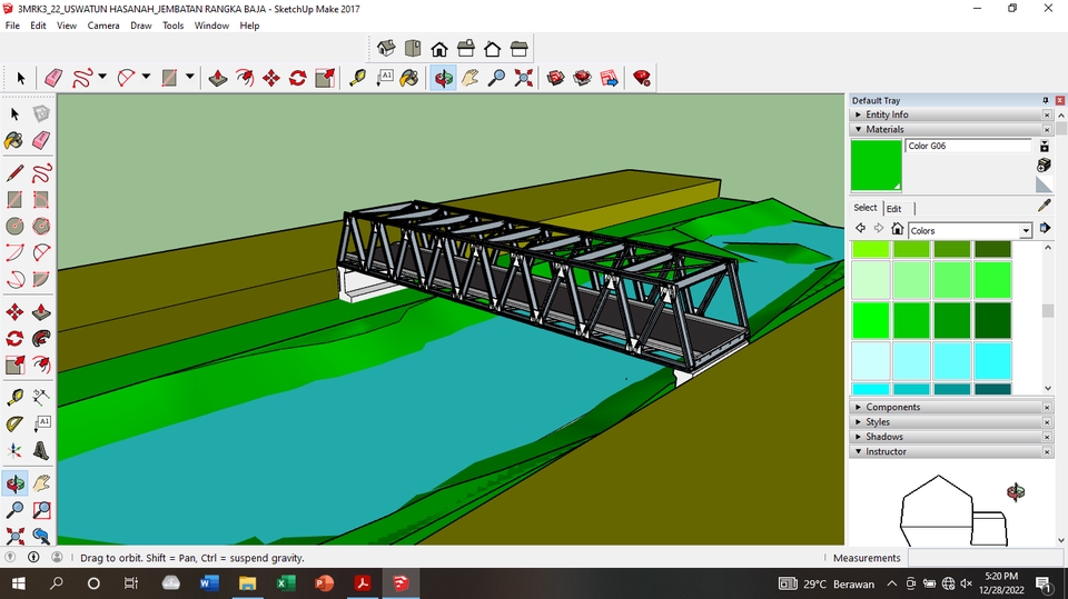 3D & Perspektif - gambar 3D dengan Sketchup  - 8