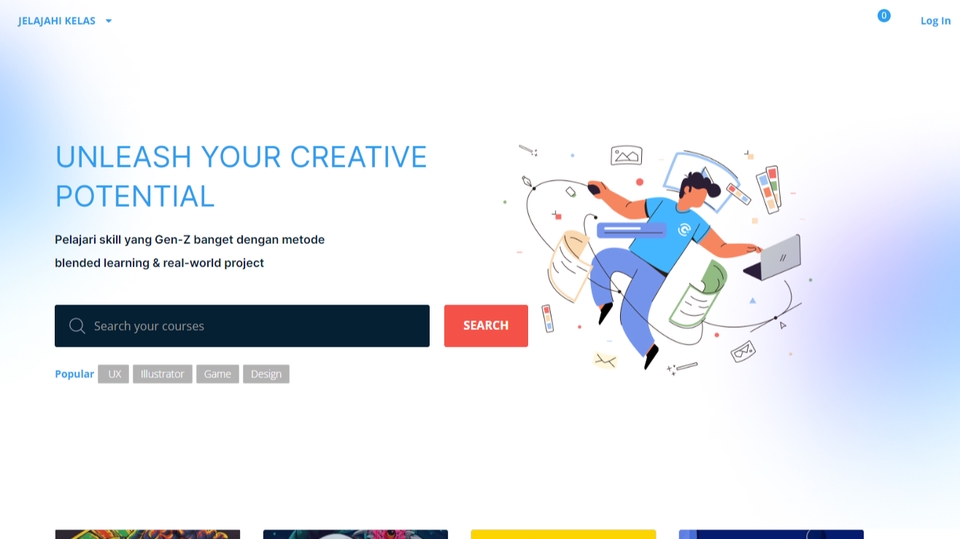 Desain Web - Desain Homepage Website Cepat & Modern [Company Profile, Blog, Portfolio, E-commerce, dll] - 1