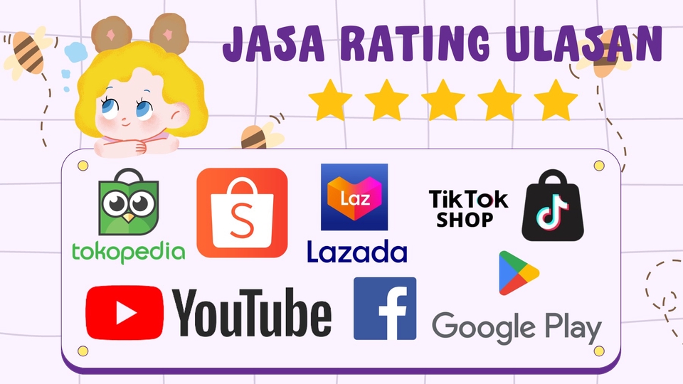 Memberi Review - JASA RATING DAN ULASAN MARKET PLACE MURAH - 1
