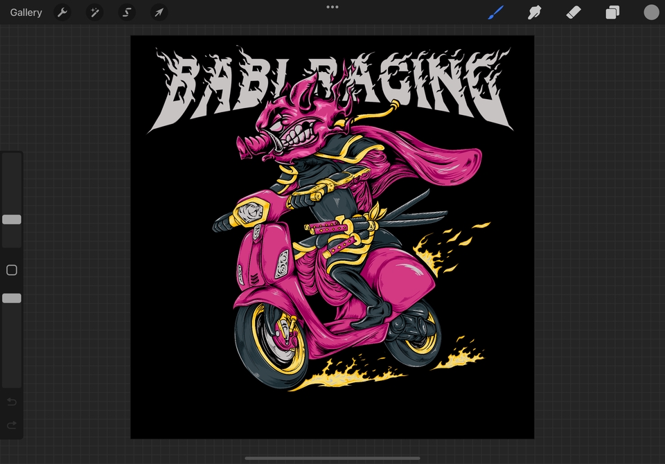 Gambar dan Ilustrasi - detailed illustration 2D - 8