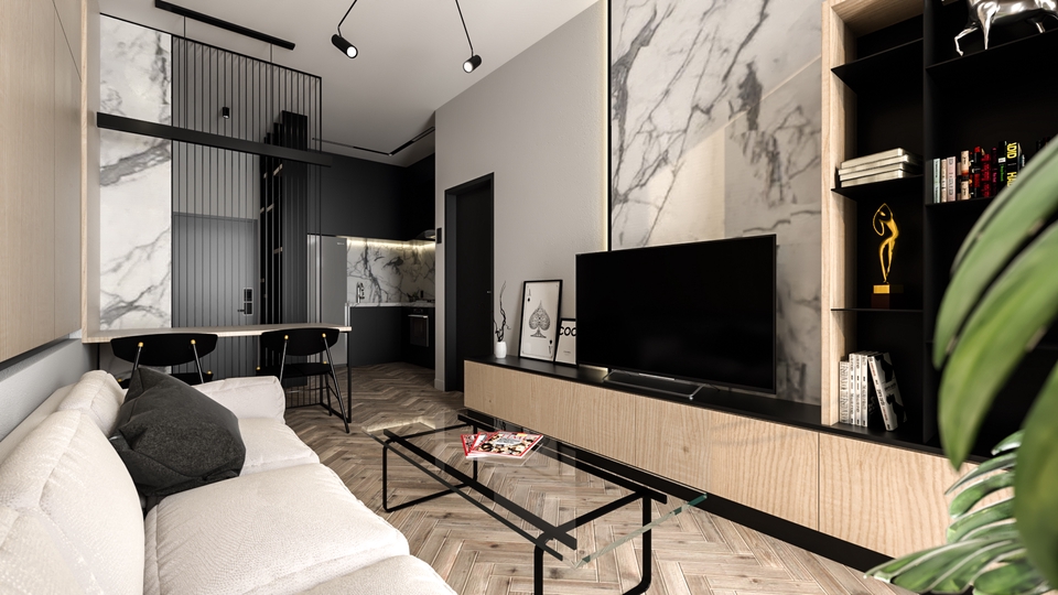 3D & Perspektif - Home / Apartment Interior Design - 6
