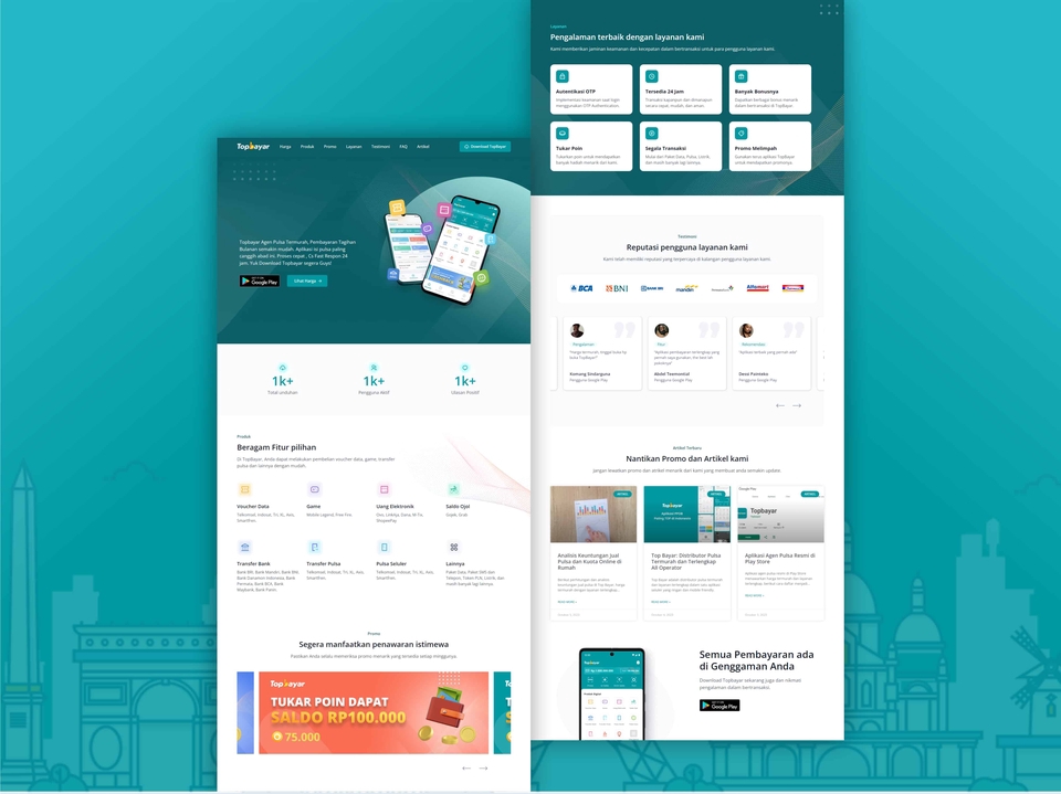 Jasa Pembuatan Website Profesional dan Murah di Indonesia. Temukan freelancer berpengalaman untuk membuat website company profile, toko online, blog, dan website custom.