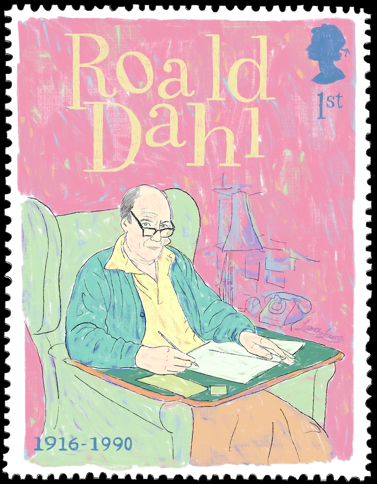 วาดภาพเหมือน Portrait - Portrait made up stamp - วาดภาพคน โทนสีสดใส / pop art - 16