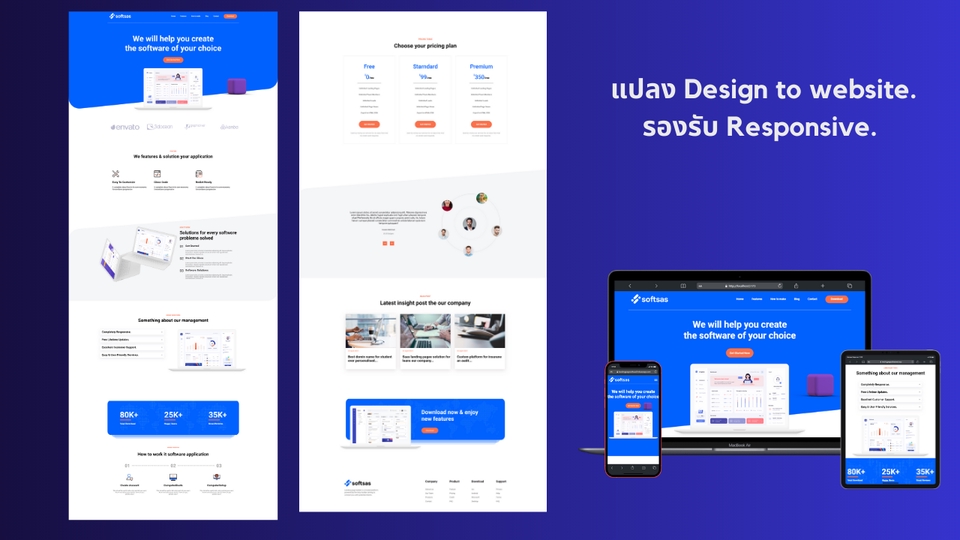 Web Development - รับทำเว็บไซต์ แปลง Desing Figma PSD to HTML รอบรับ Responsive Design. - 7