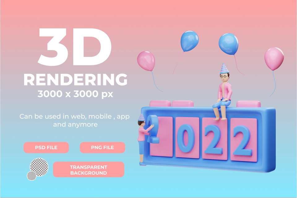 Gambar dan Ilustrasi - 3d icon desain simple 1 hari jadi - 5