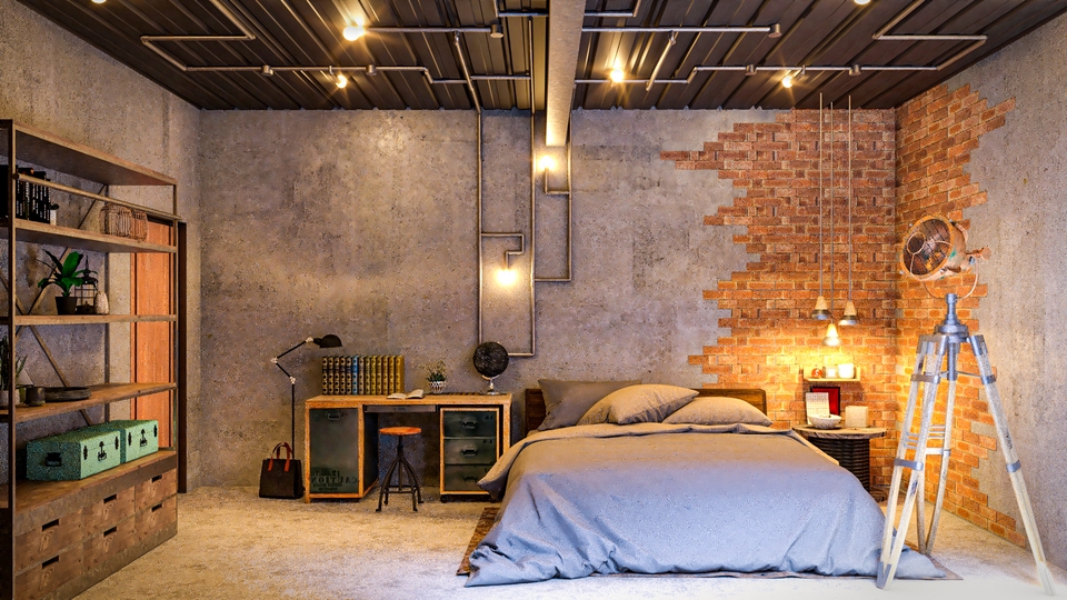 3D & Perspektif - Render realistis interior rumah, apartment dan kantor anda - 9