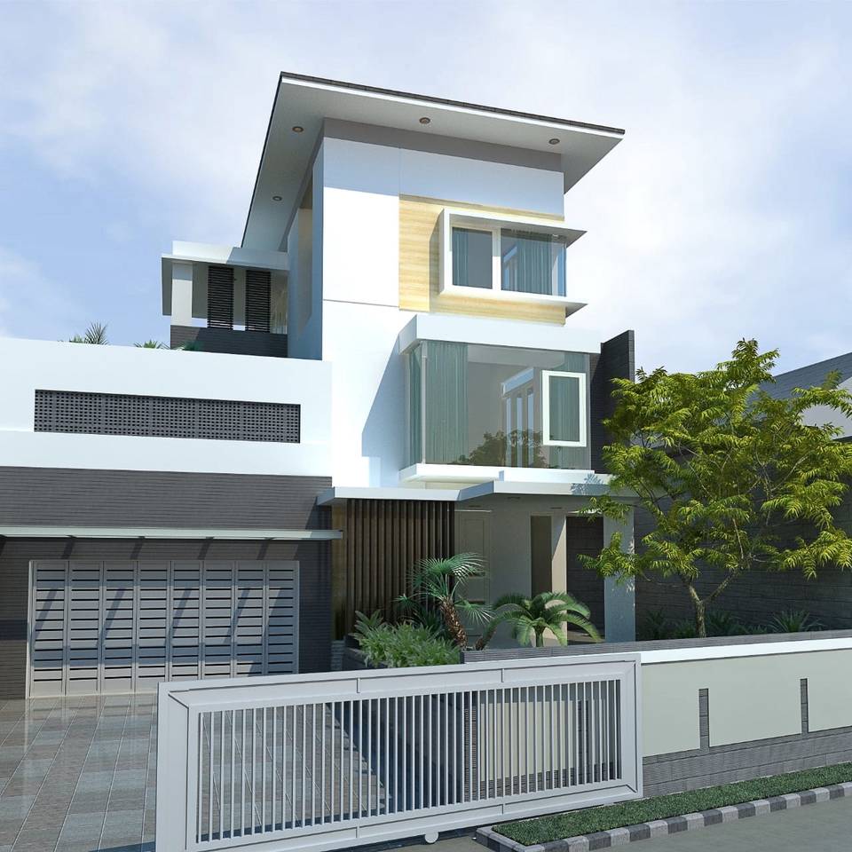 3D & Perspektif - 3d Design dan Visualisasi Exterior - 5