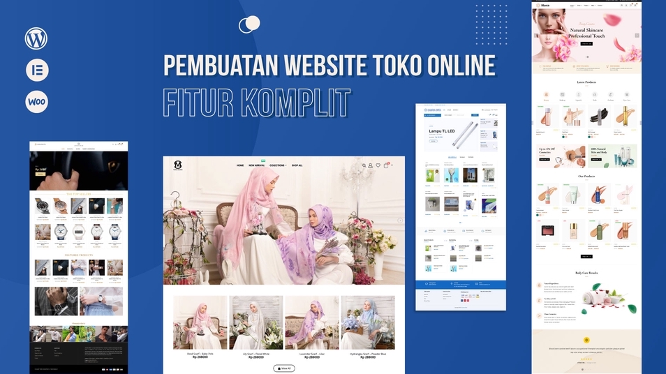 Web Development - Jasa Pembuatan Website Toko Online Murah, Fitur Komplit - 1