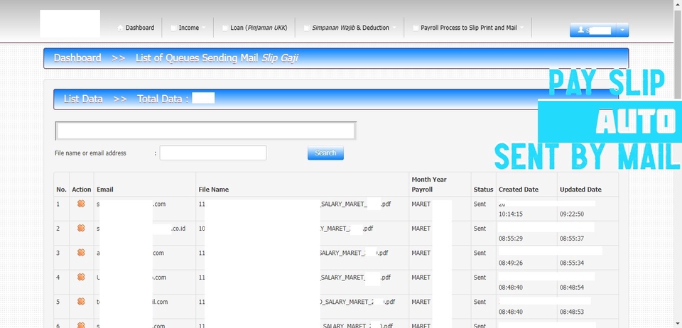 Web Development - Sistem HR (HRIS) + Absensi + Cuti + Overtime + Payroll + Free modifikasi as Need - 7