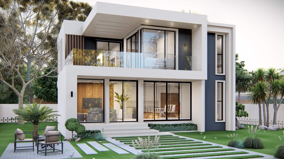 เขียนแบบวิศวกรรมและออกแบบโครงสร้าง - งานเขียนแบบพร้อมขออนุญาต และขึ้นแบบ 3D - 3