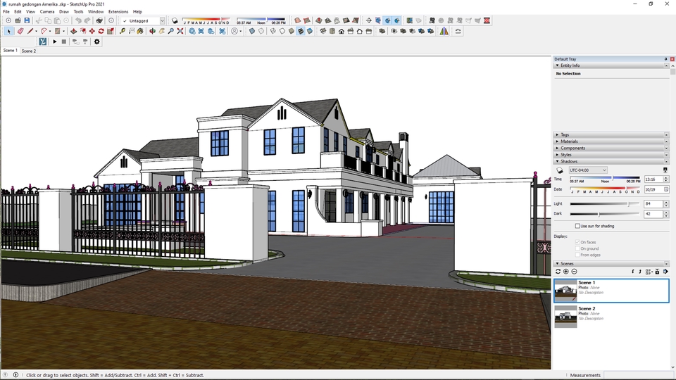 3D & Perspektif - Jasa desain 3d Eksterior dan Interior Rumah ( Modelling 3d, Gambar Kerja, Rendering  & Animasi ) - 8