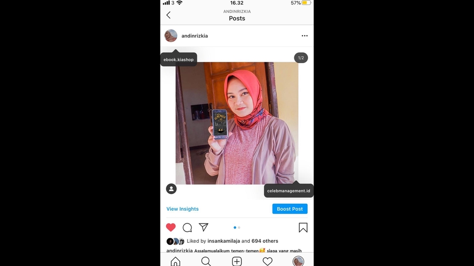 Selebgram/ Socmed - ENDORSE & REVIEW BARANG, MAKANAN DENGAN HARGA SANGAT MURAH - 3