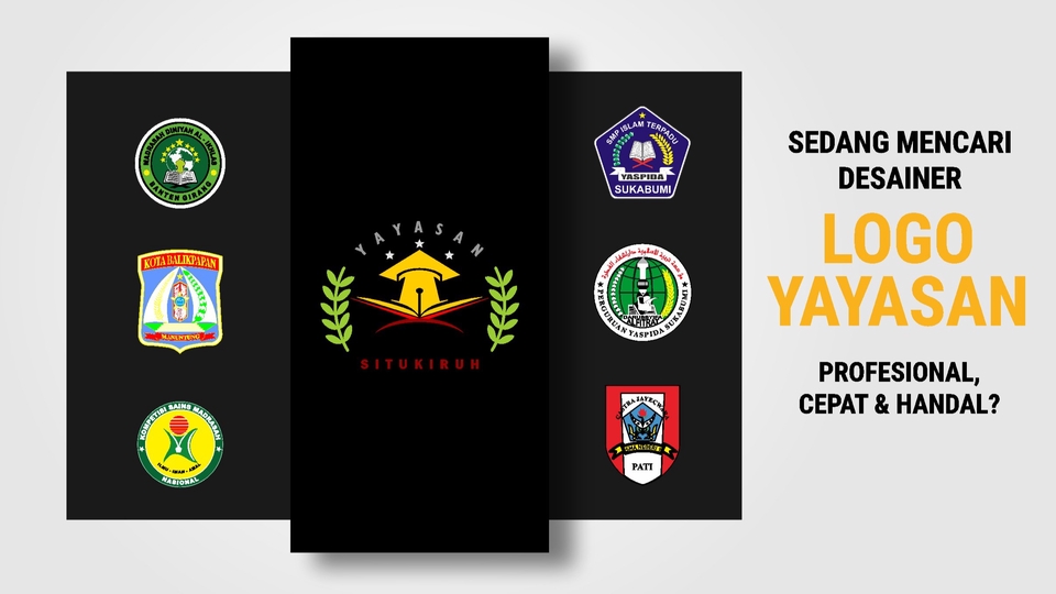 Logo - Jasa Desain Logo Lembaga dan Yayasan 2 Jam Selesai - 1