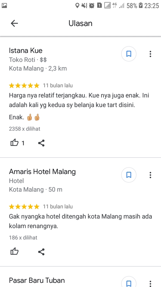 Memberi Review - Review Google Maps (Bisnis) Bintang 5 - 2