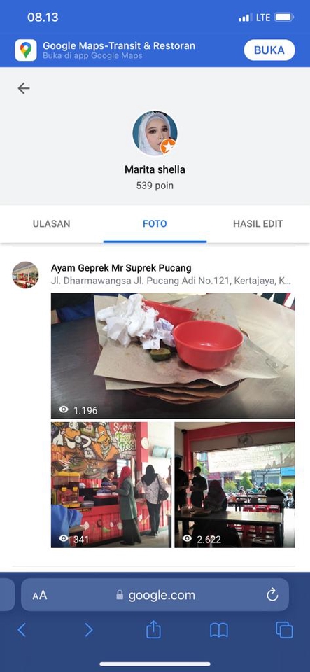 Memberi Review - JASA RIVIEW LOKASI GOOGLE MAPS/GOOGLE BISNIS - 6