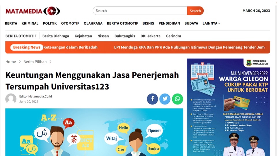 Penulisan Konten - Membuat Konten dan Produk Anda Viral di 3 Media Online Nasional - 5