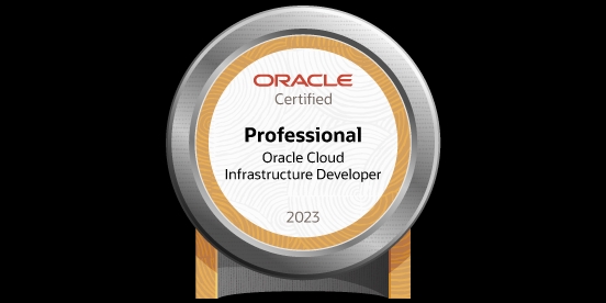 รับรอง Professional Oracle Cloud Infrastructure Developer 2023