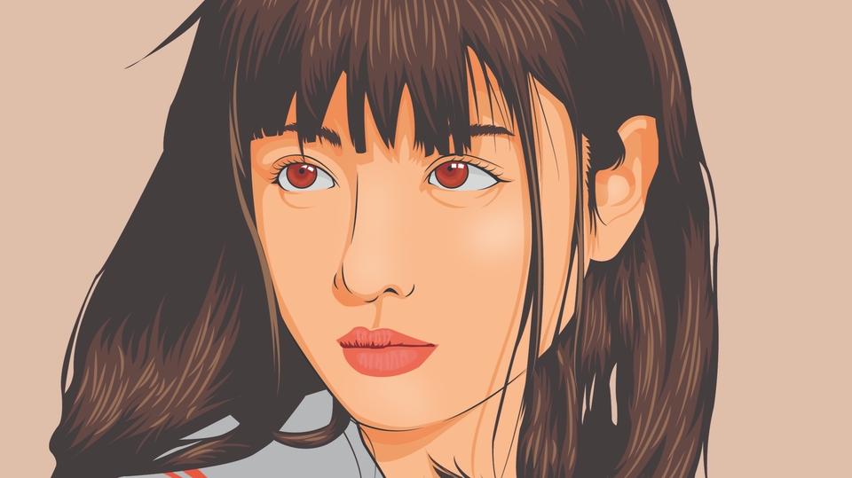 วาดภาพเหมือน Portrait - รับดราฟภาพบุคคล สไตล์การ์ตูน - 1