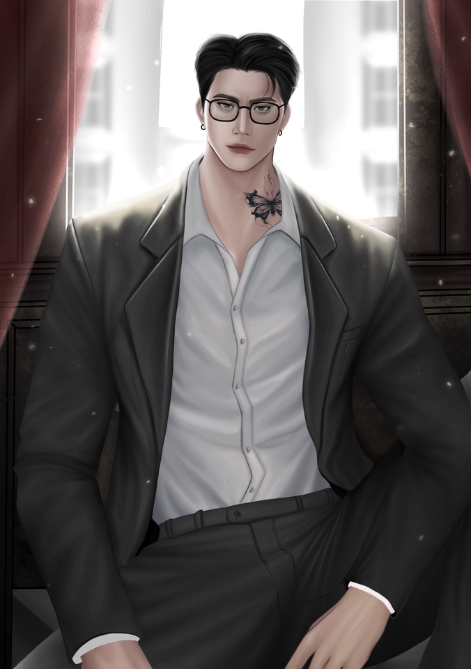วาดภาพประกอบ - วาดปกนิยายออกแบบปกนิยาย - 4