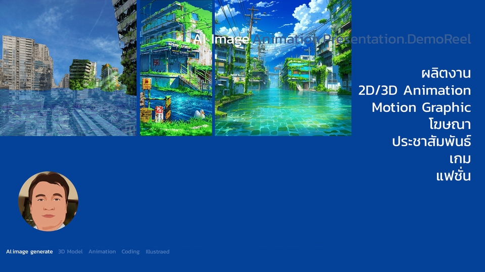 Web Development - รับ ออกแบบ Web Page และ Contents Online (นิยาย เรื่องสั้น AI.Generate Co-Editor) - 1