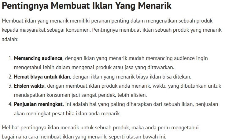 Penulisan Konten - Penulisan Artikel untuk Blog - 6