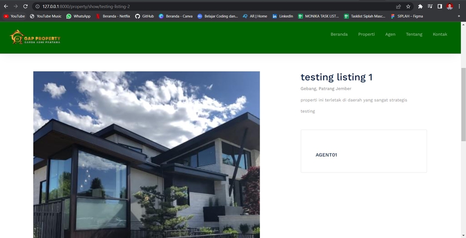 Web Development - Website Penjualan Properti - 5