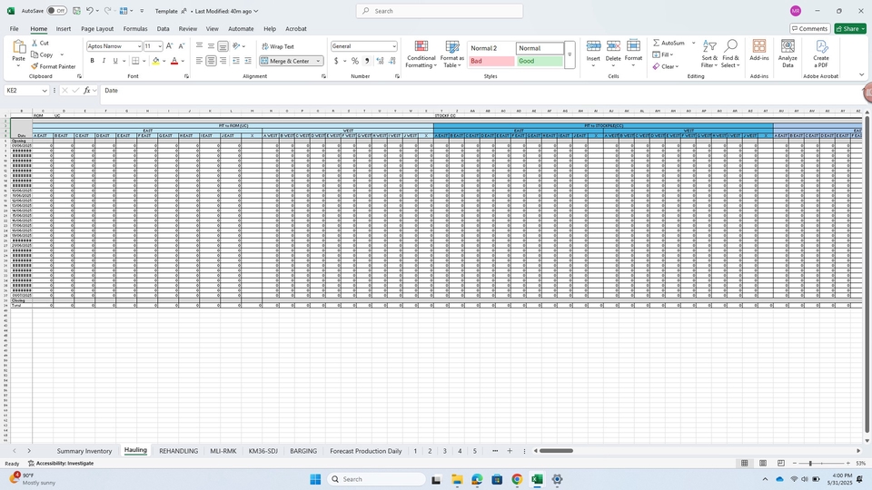 Entri Data - Data Entry Formatting - 1