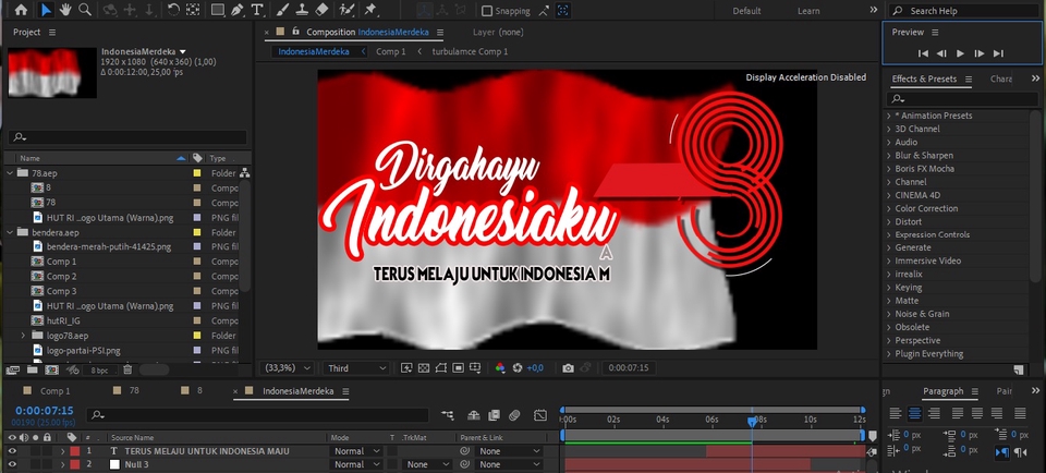 Jasa pembuatan motion graphic animasi untuk iklan produk, konten digital, tutorial dan slide presentasi. Harga jasa motion graphic murah.