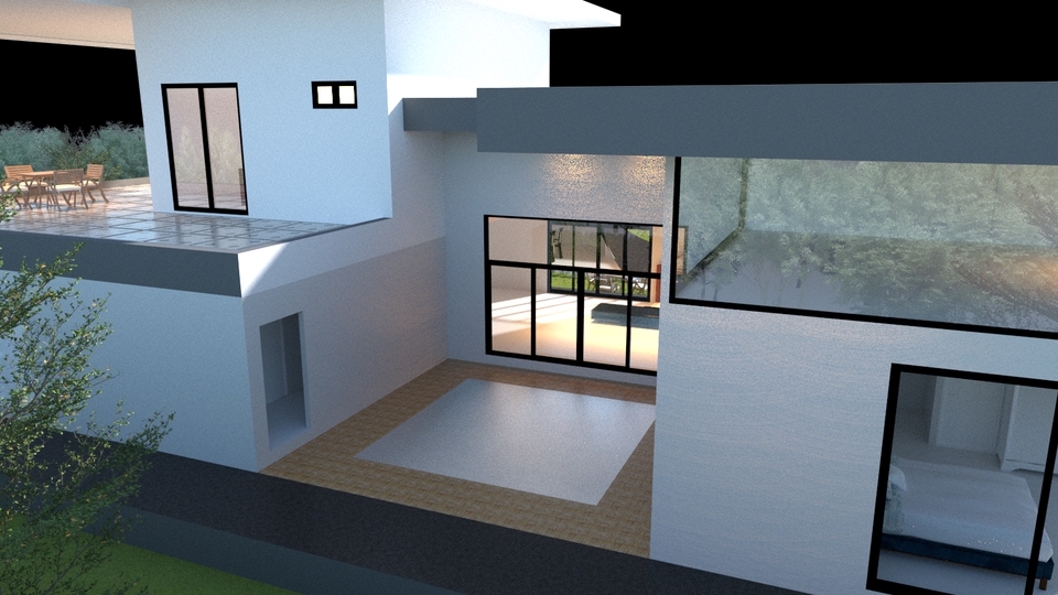 3D Perspective - รับขึ้นโมเดล 3D ด้วยโปรแกรม SketchUp - 8