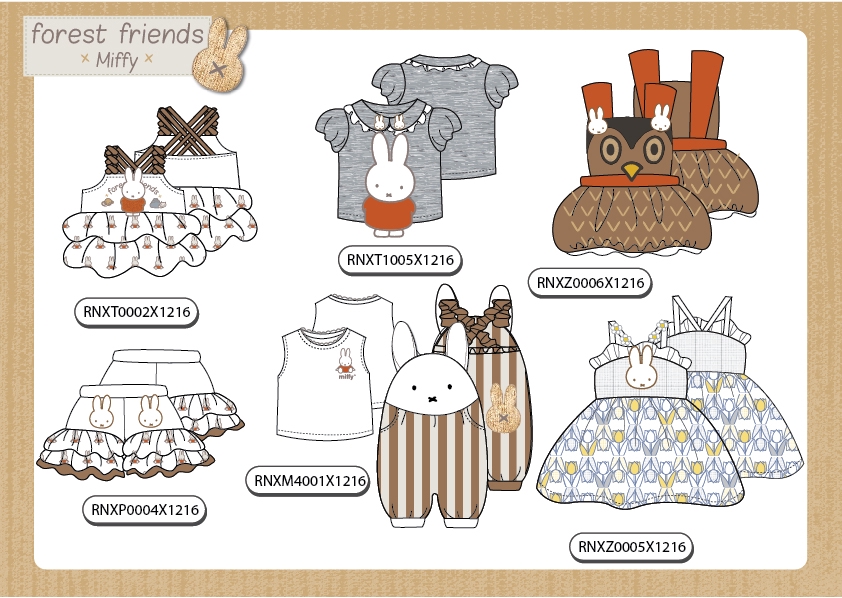 วาด/ออกแบบแพทเทิร์นเสื้อผ้า - ออกแบบเสื้อผ้าเด็กสไตล์เกาหลี - 9